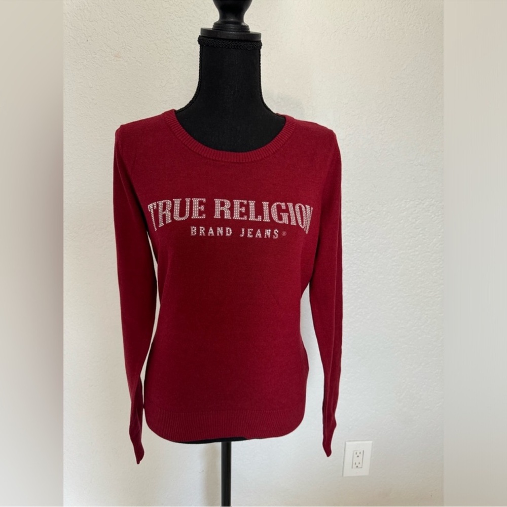 New never worn! True Religion Women's Red Sweater